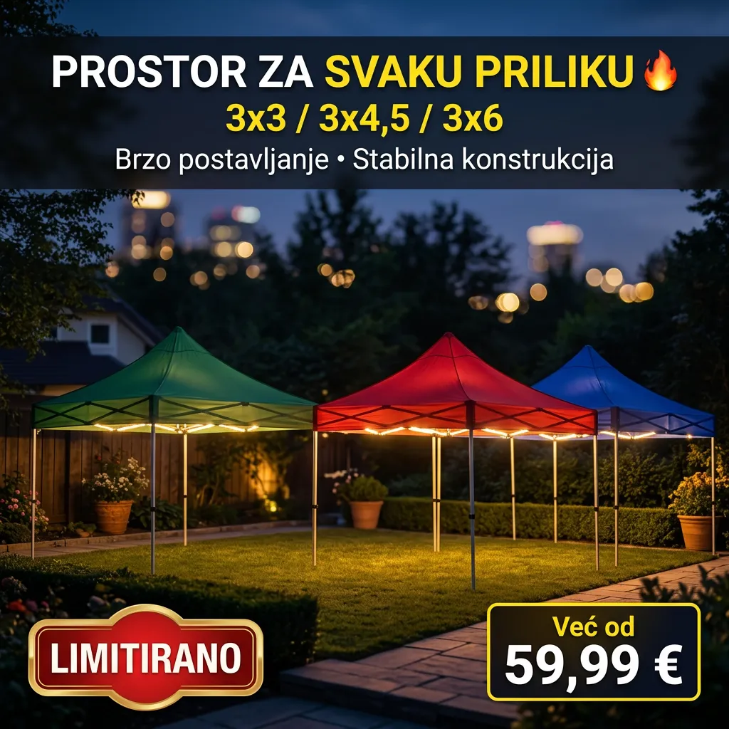 PAVINJON SKLOPIVI – ŠATORI