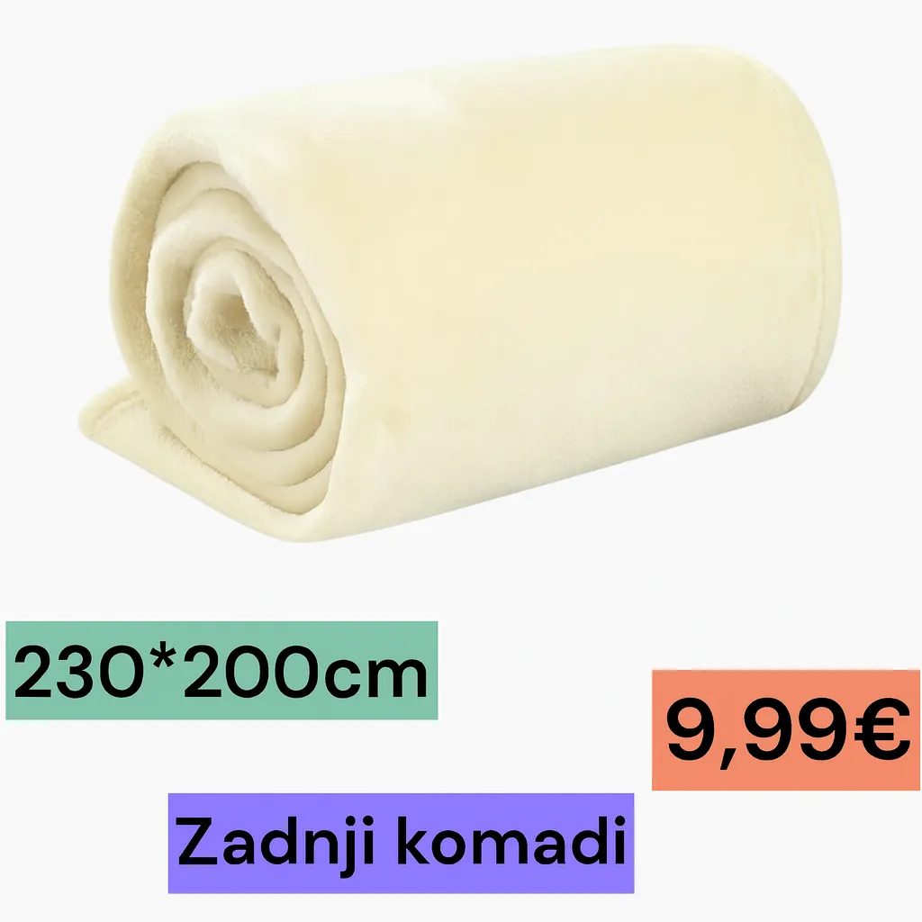 XXL DEKA – RAZNE BOJE – 230*200CM - Slika 2
