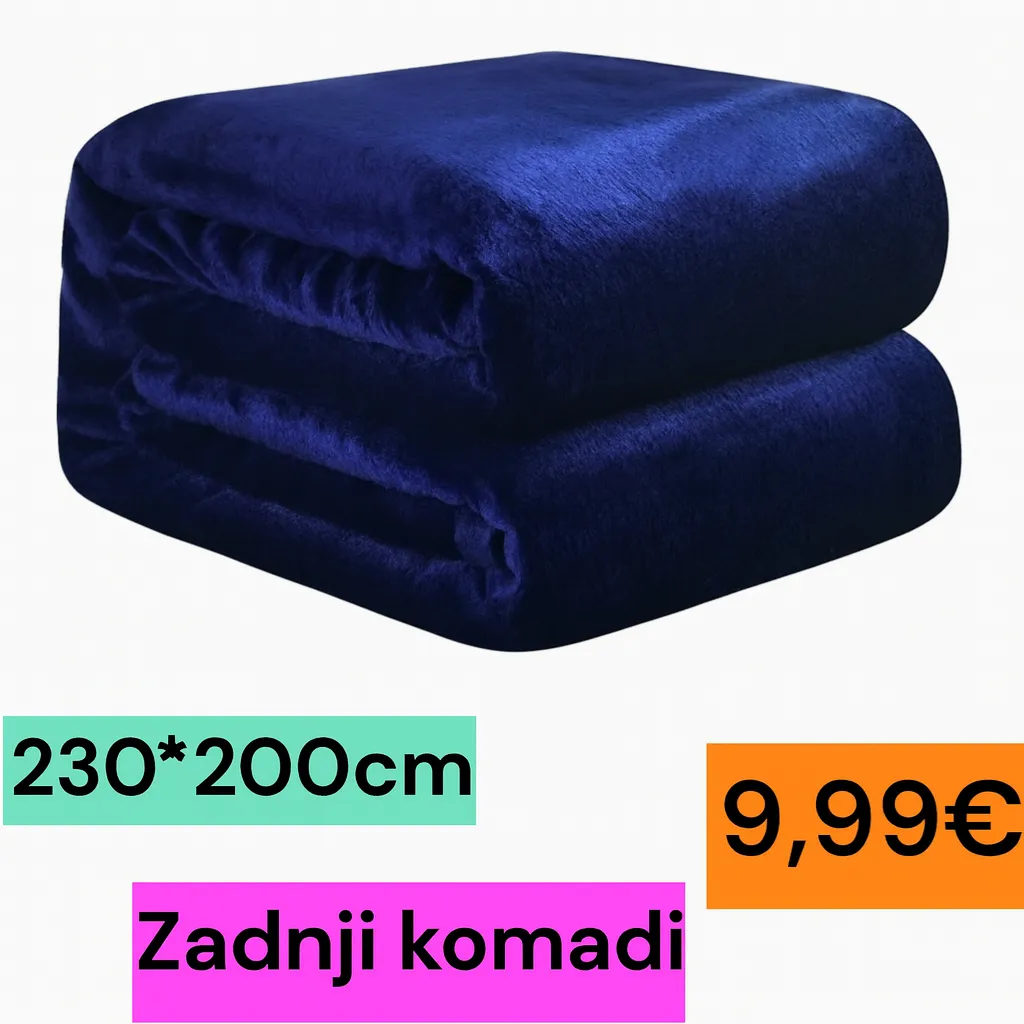 XXL DEKA – RAZNE BOJE – 230*200CM - Slika 8