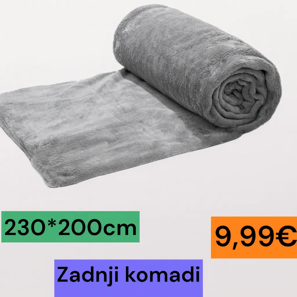 XXL DEKA – RAZNE BOJE – 230*200CM - Slika 6