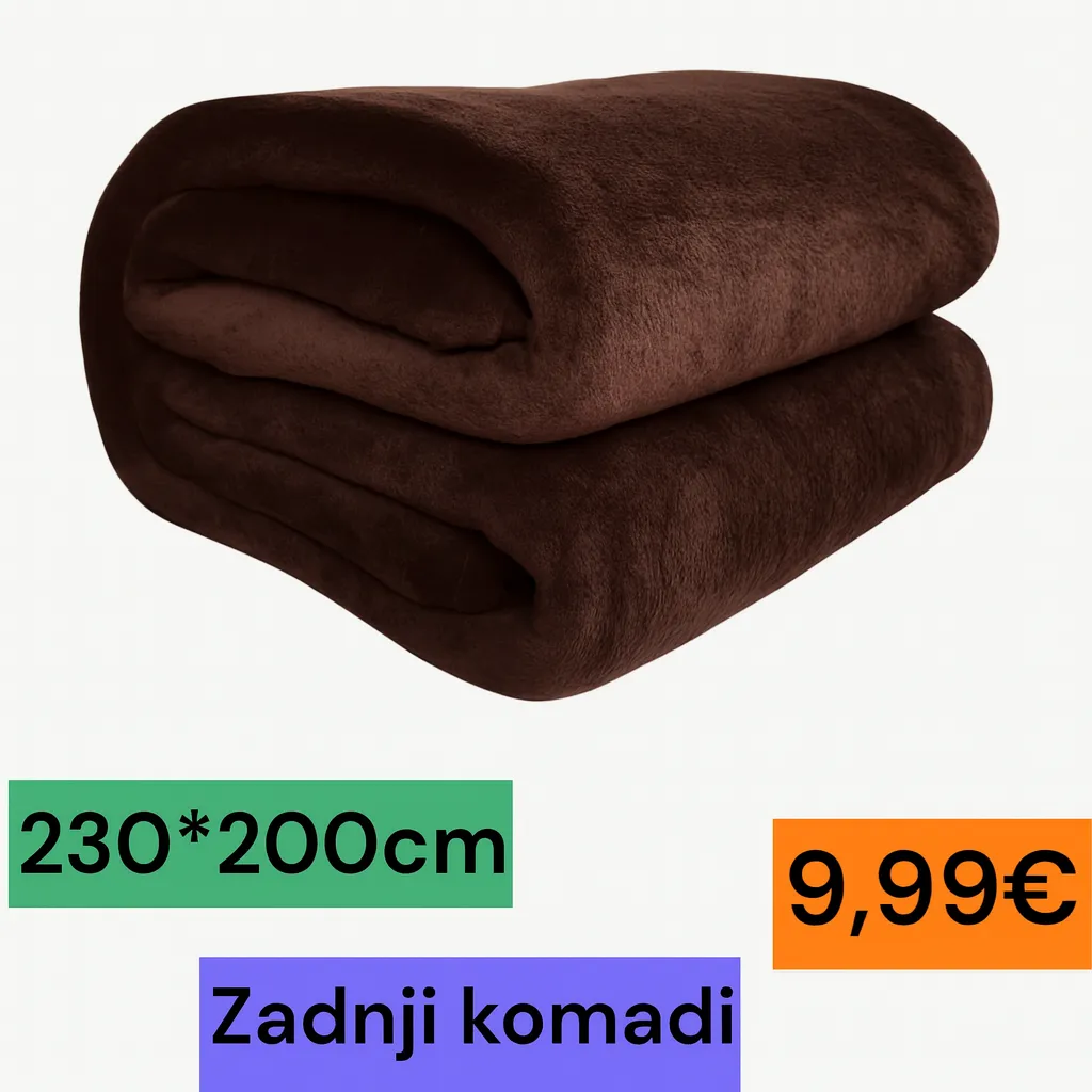 XXL DEKA – RAZNE BOJE – 230*200CM - Slika 3