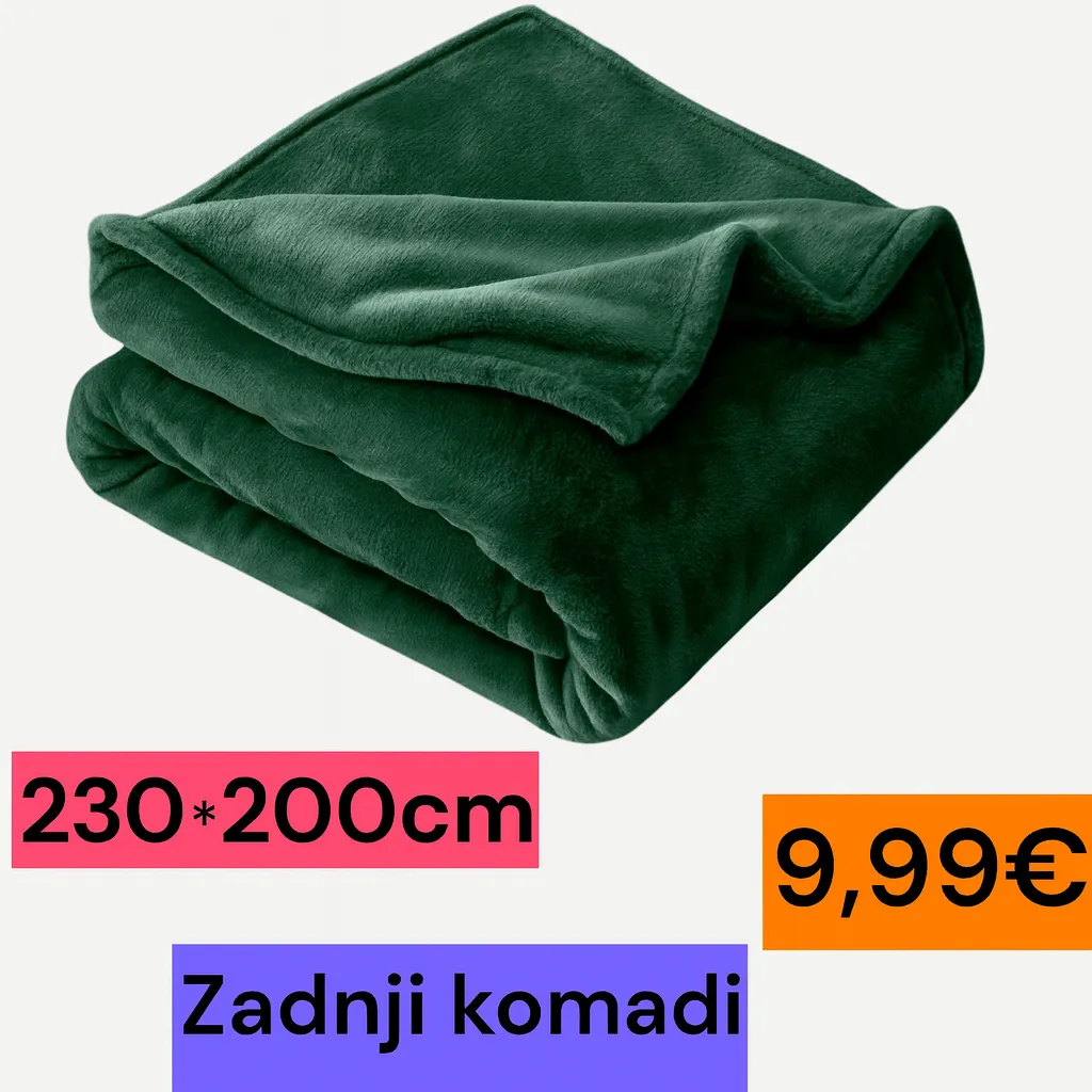XXL DEKA – RAZNE BOJE – 230*200CM - Slika 9